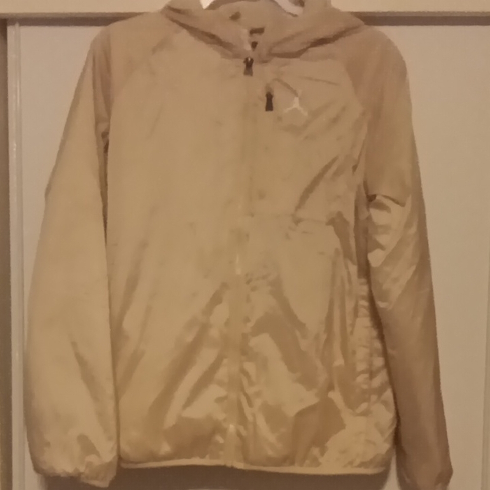 NWOT Jordan Hooded Fleece Lined Nylon Jacket (Youth XL or S/M Women's)